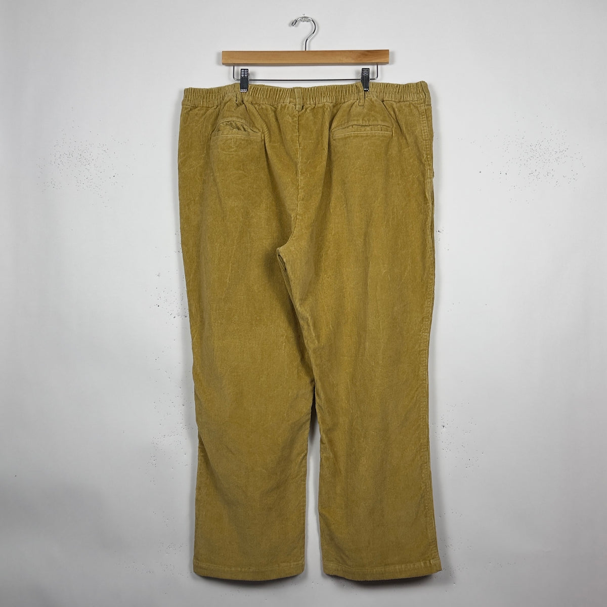 Yellow Corduroy Baggy Skate Pants (40x27)