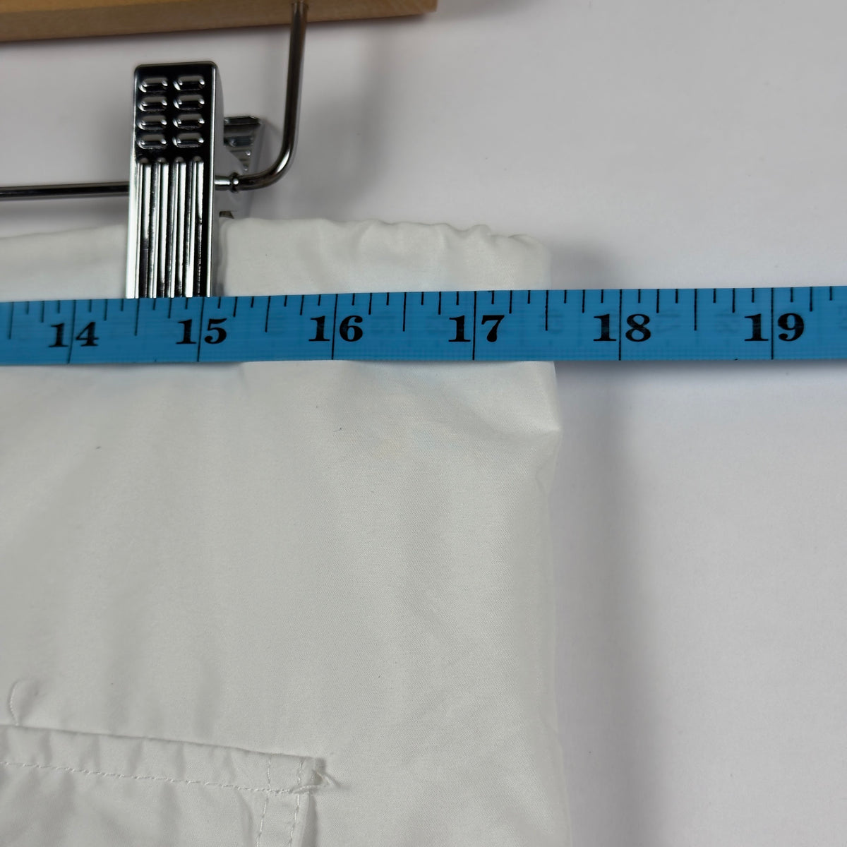White Cargo Track Pants (30)