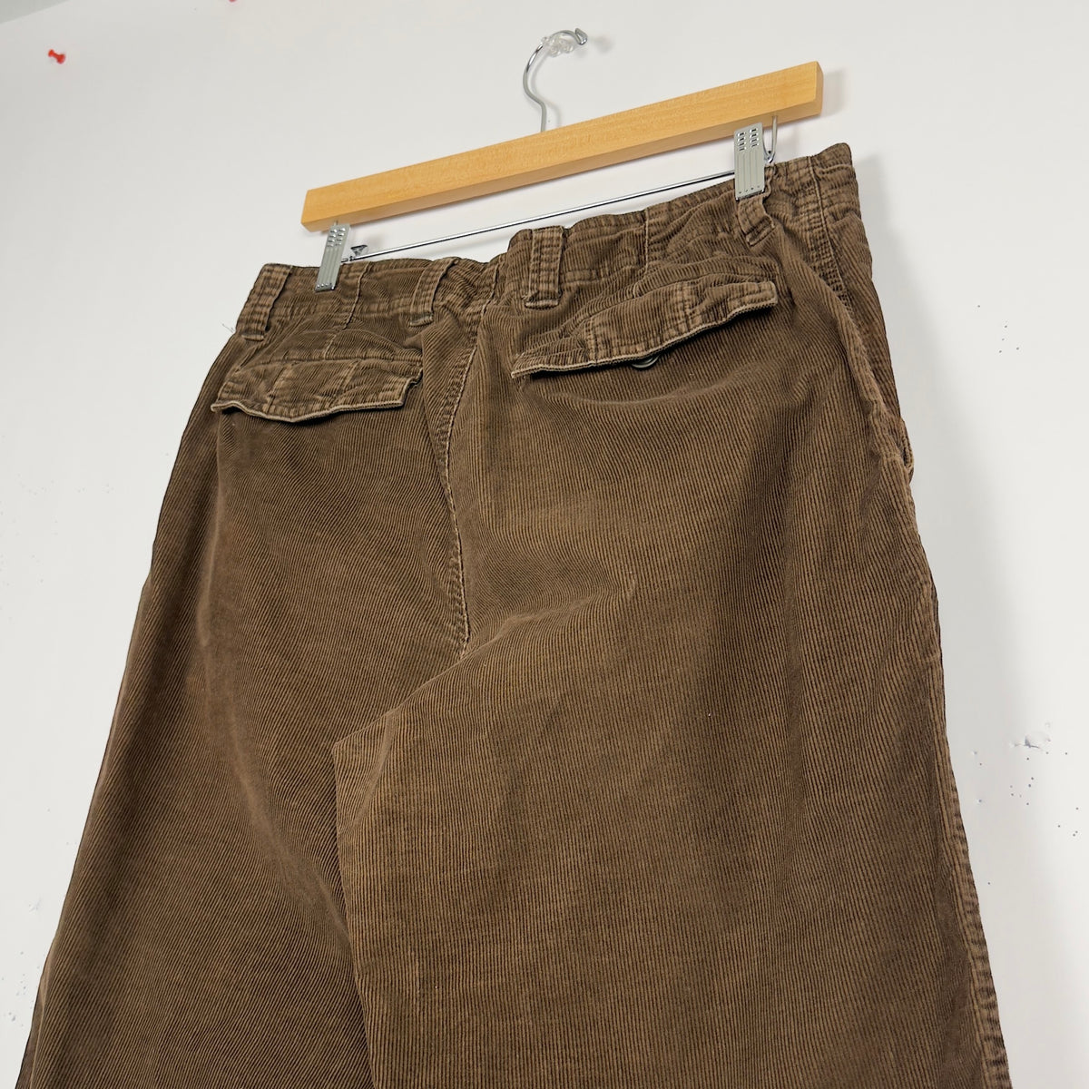 Brown Baggy Corduroy Skate Pants (32x27)