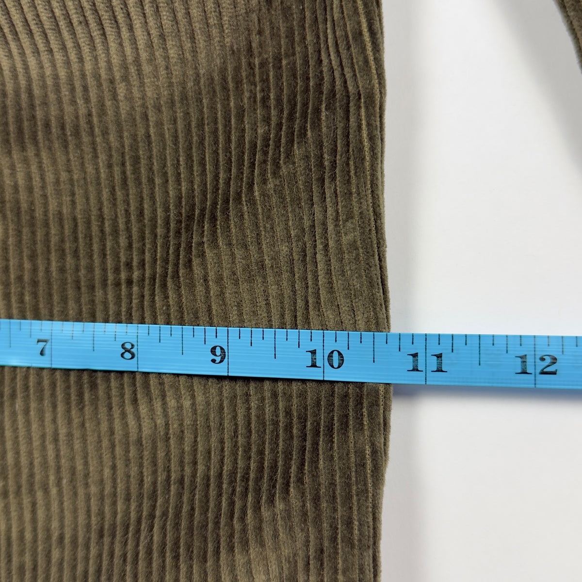 Olive Thick Corduroy Skate Pants (32x30)