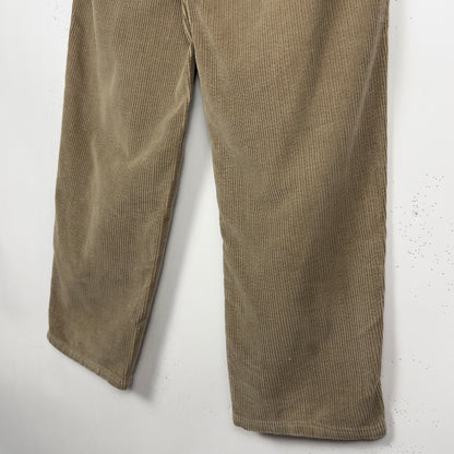 Brown Thick Corduroy Skate Pants (30x27)