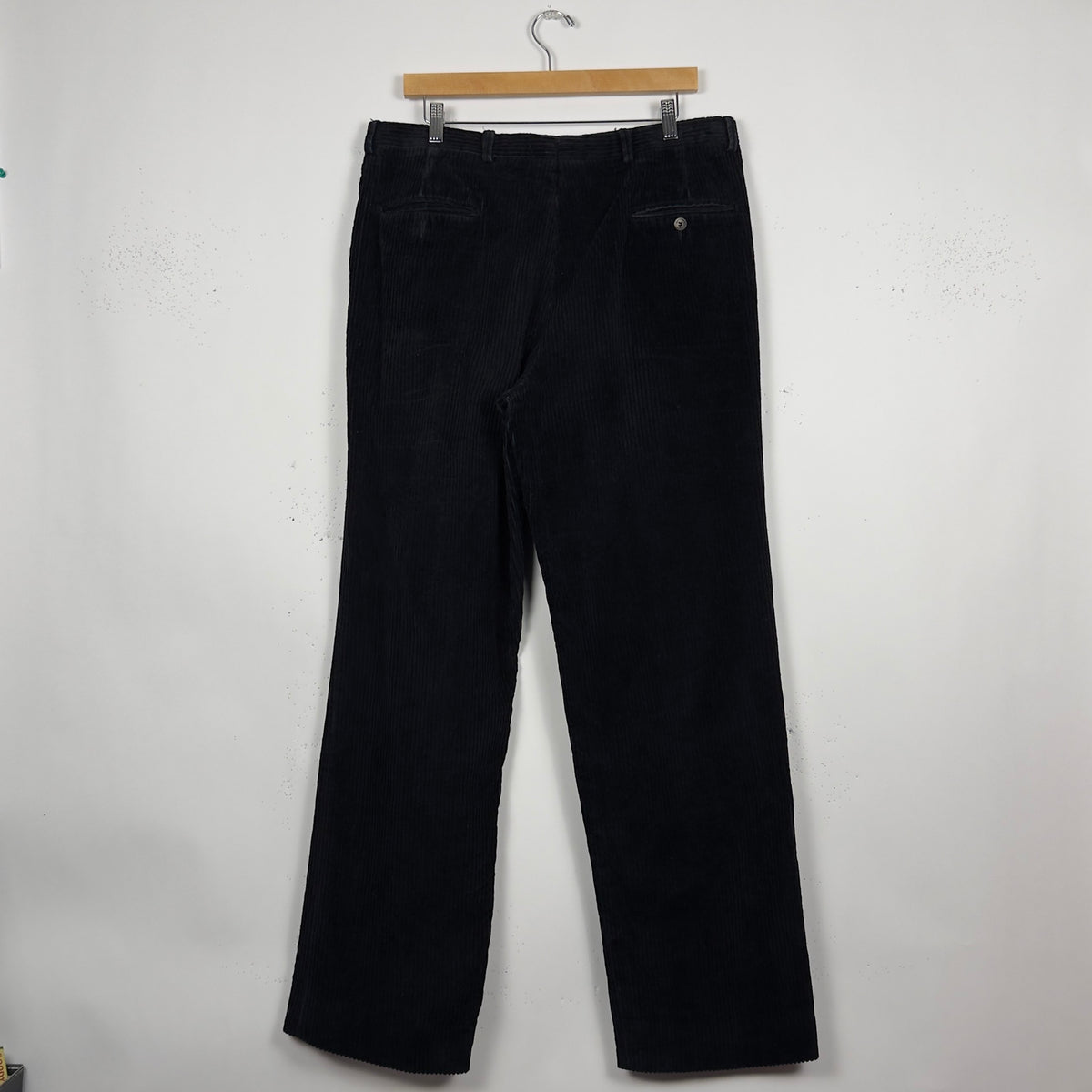 Black Thick Corduroy Skate Pants (34x32)