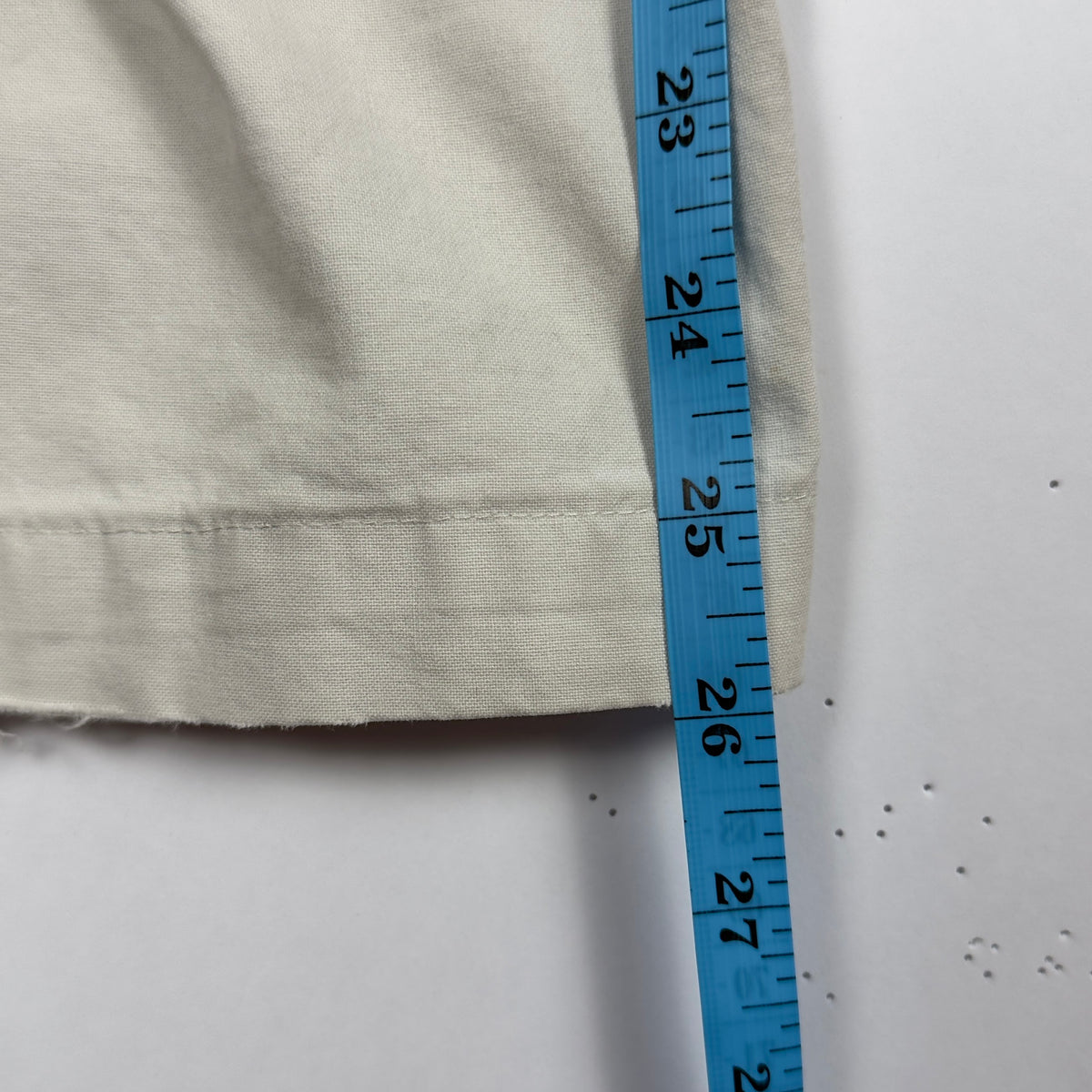 White Baggy Cargo Pants (32x26)