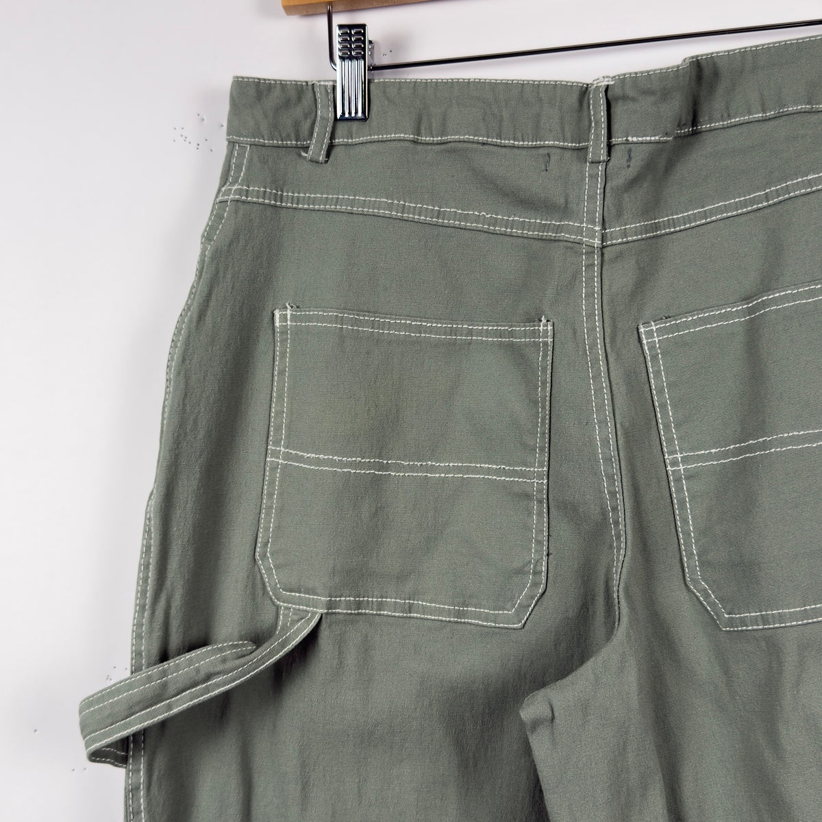 Pistachio Green Carpenter Pants (32)
