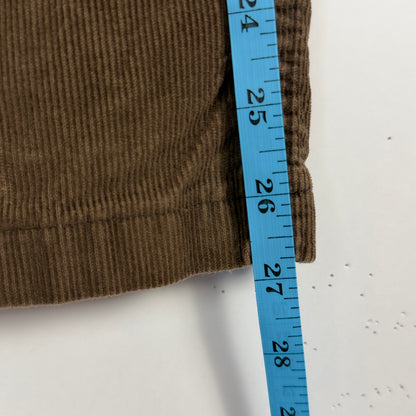 Brown Baggy Corduroy Skate Pants (32x27)