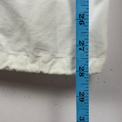 White Cargo Track Pants (30)