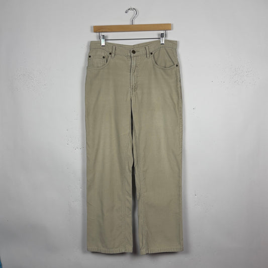 Tan Corduroy Skate Pants (30x27.5)