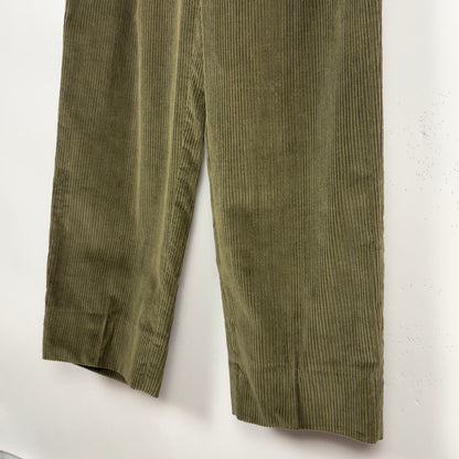 Olive Thick Corduroy Skate Pants (32x30)