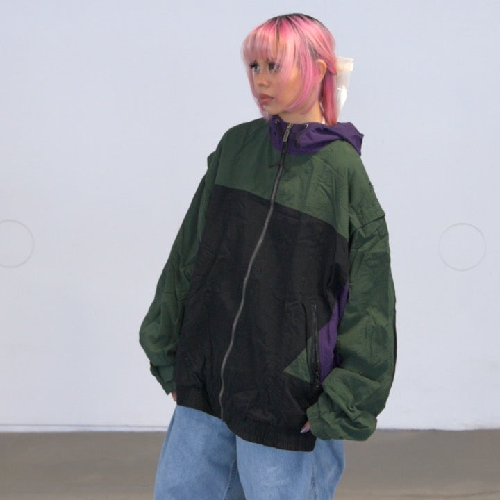 Vintage HEAD Two-Tone Windbreaker (L)