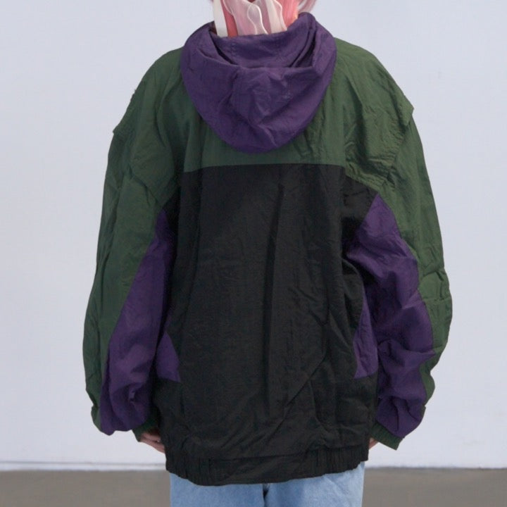 Vintage HEAD Two-Tone Windbreaker (L)