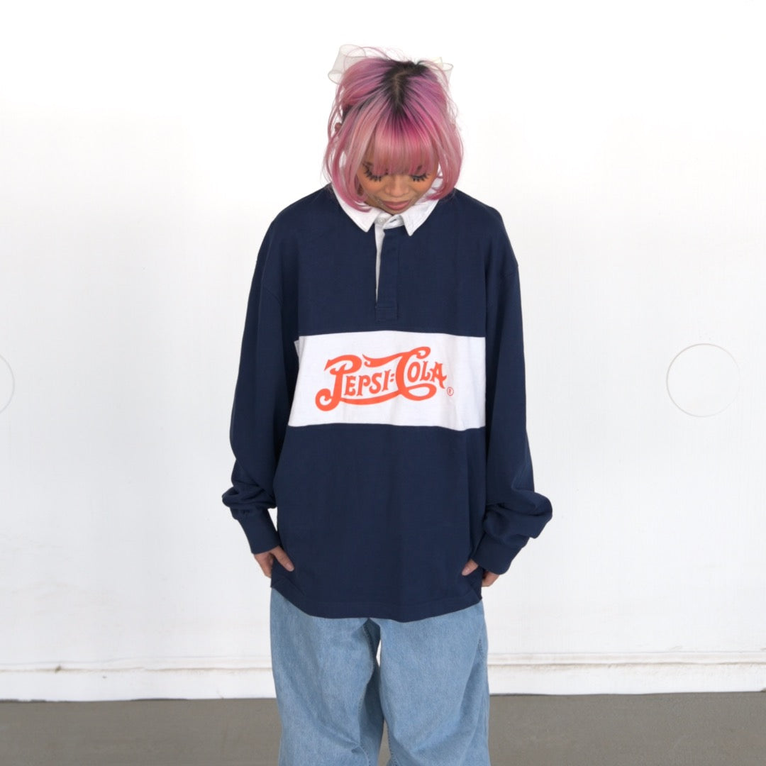 Pepsi Co. Rugby Tee (L)