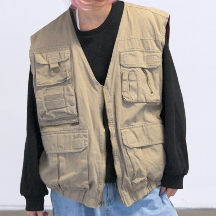 Vintage Tactical Fishing Vest (L-XL)