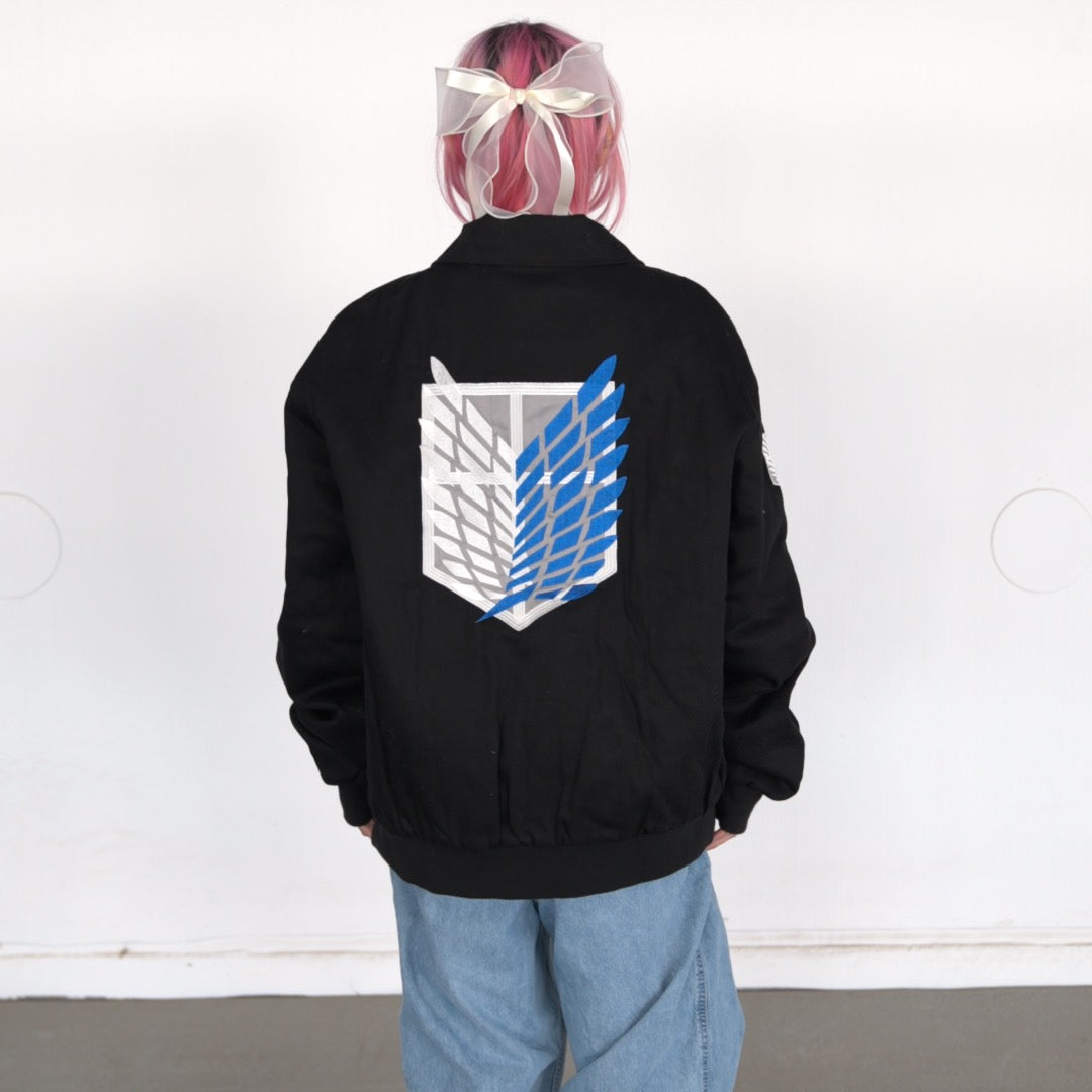 Attack On Titan Black Survey Corp (L)