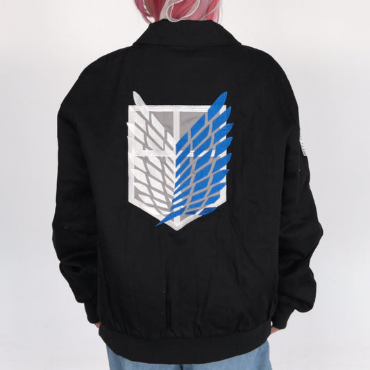 Attack On Titan Black Survey Corp (L)