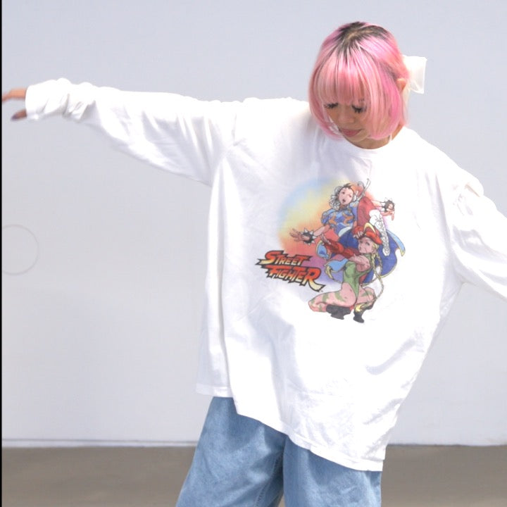 Street Fighter Graphic Long Sleeve (XXL)