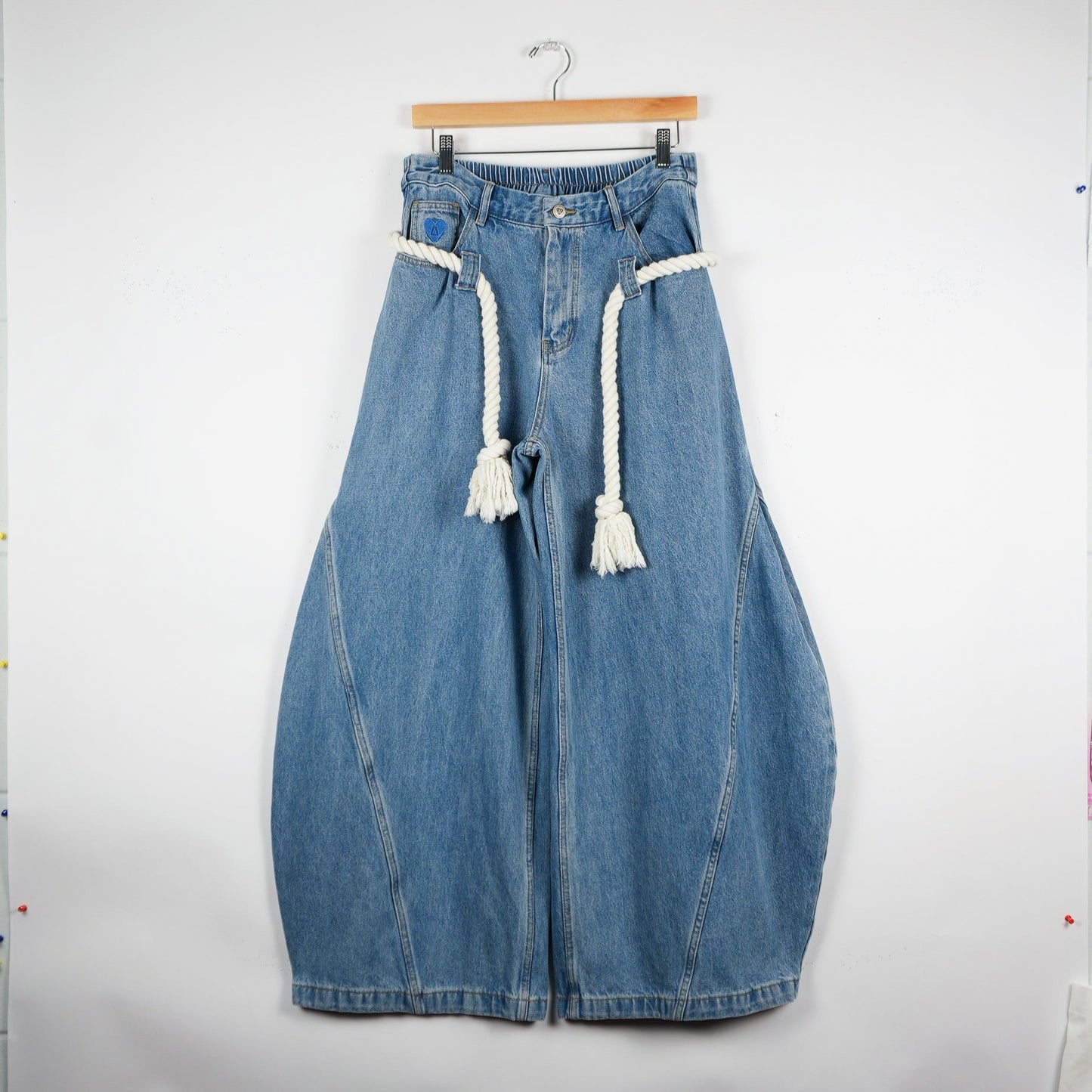 Aelfric Eden Super Baggy Denim 30x29 (M, Lightly Skated In)