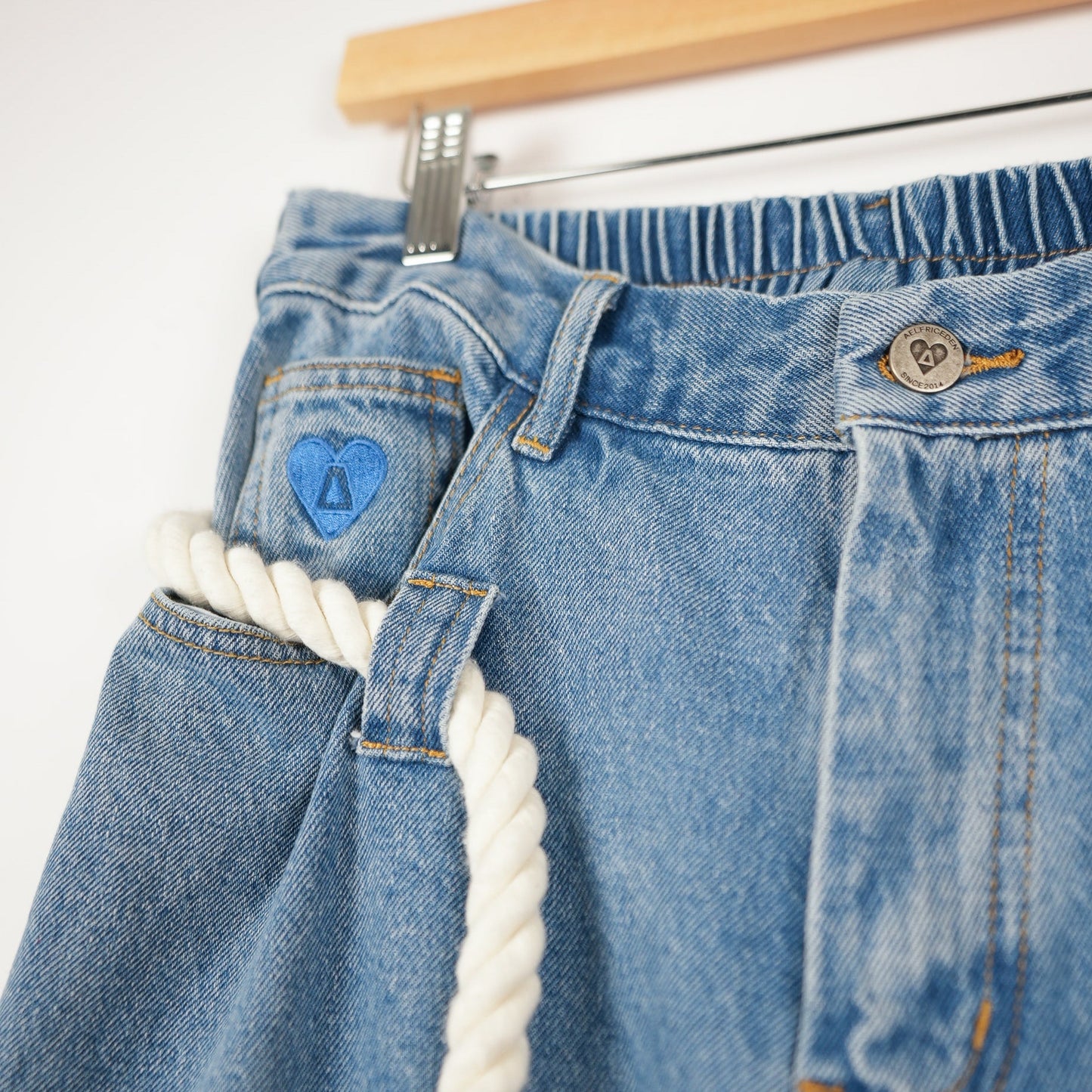 Aelfric Eden Super Baggy Denim 30x29 (M, Lightly Skated In)