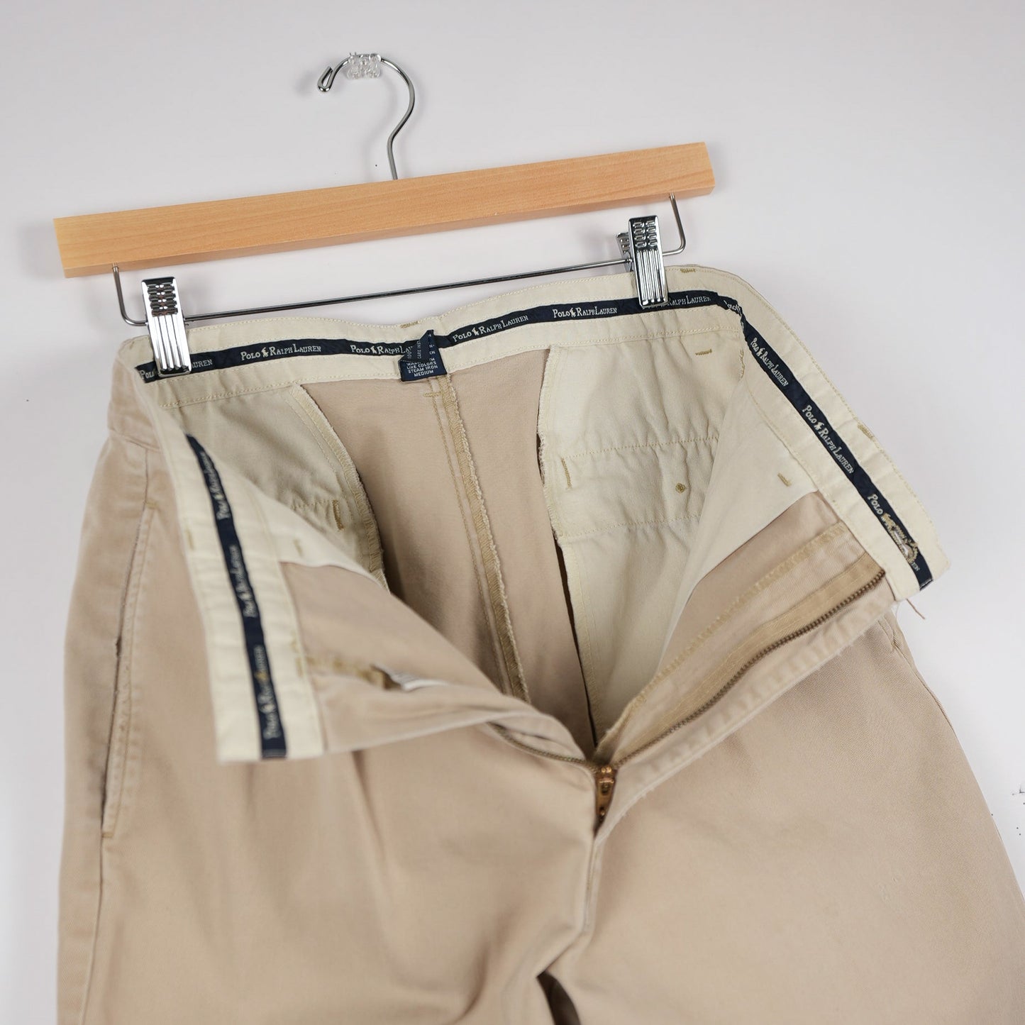 Polo Ralph Lauren Khaki Chino Pants 32x26 (Lightly Skated In)