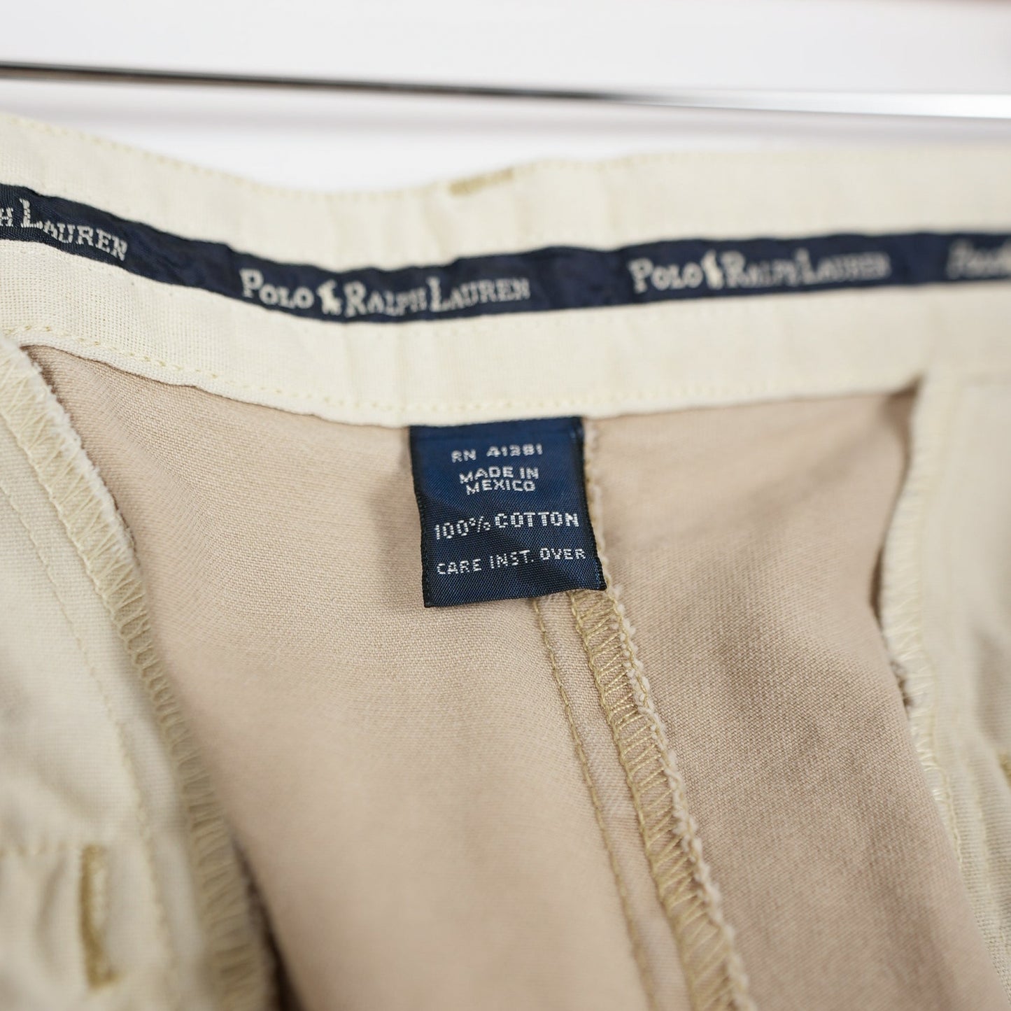 Polo Ralph Lauren Khaki Chino Pants 32x26 (Lightly Skated In)