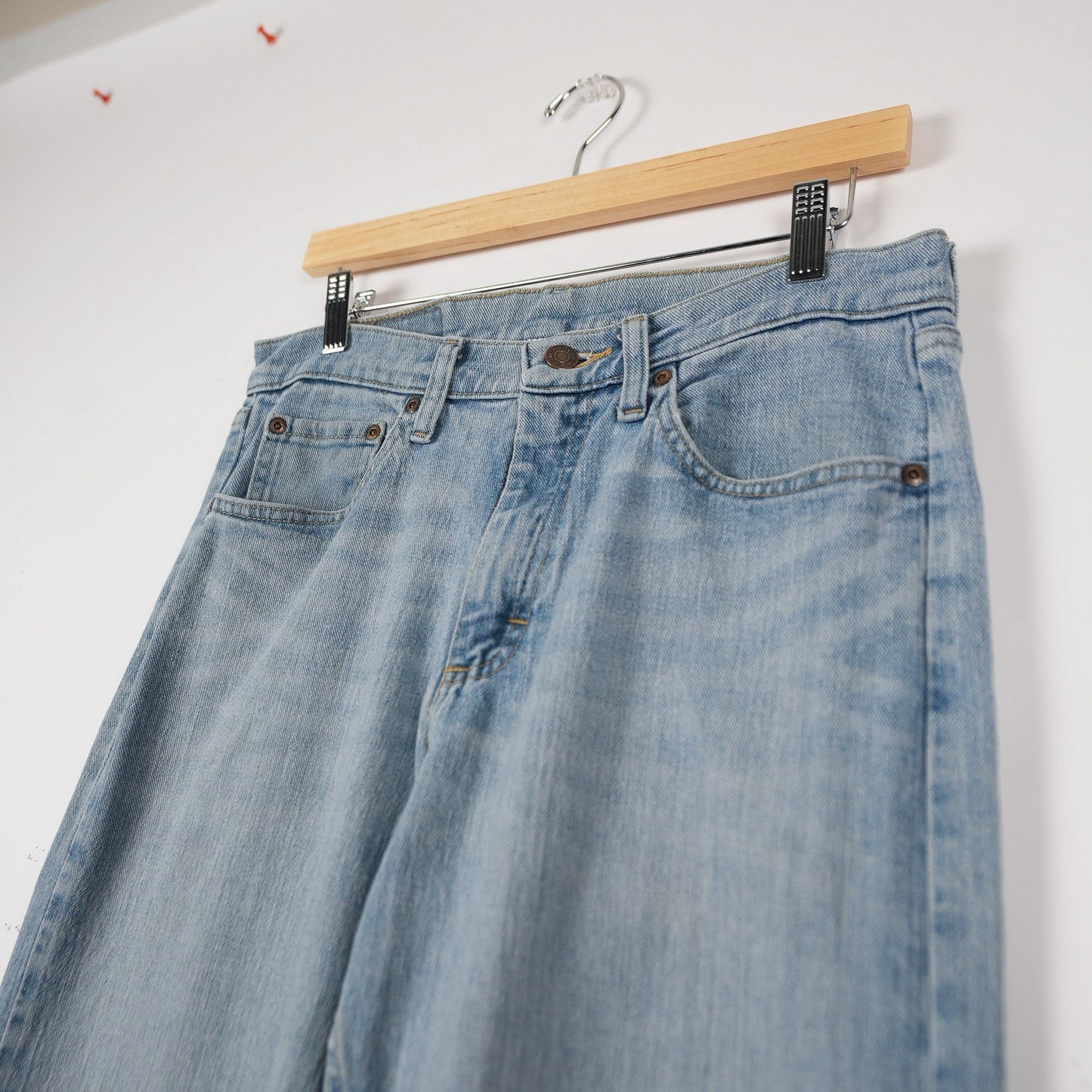Wrangler Light Wash Denim 30x28 (Skated In, Worn in Videos)