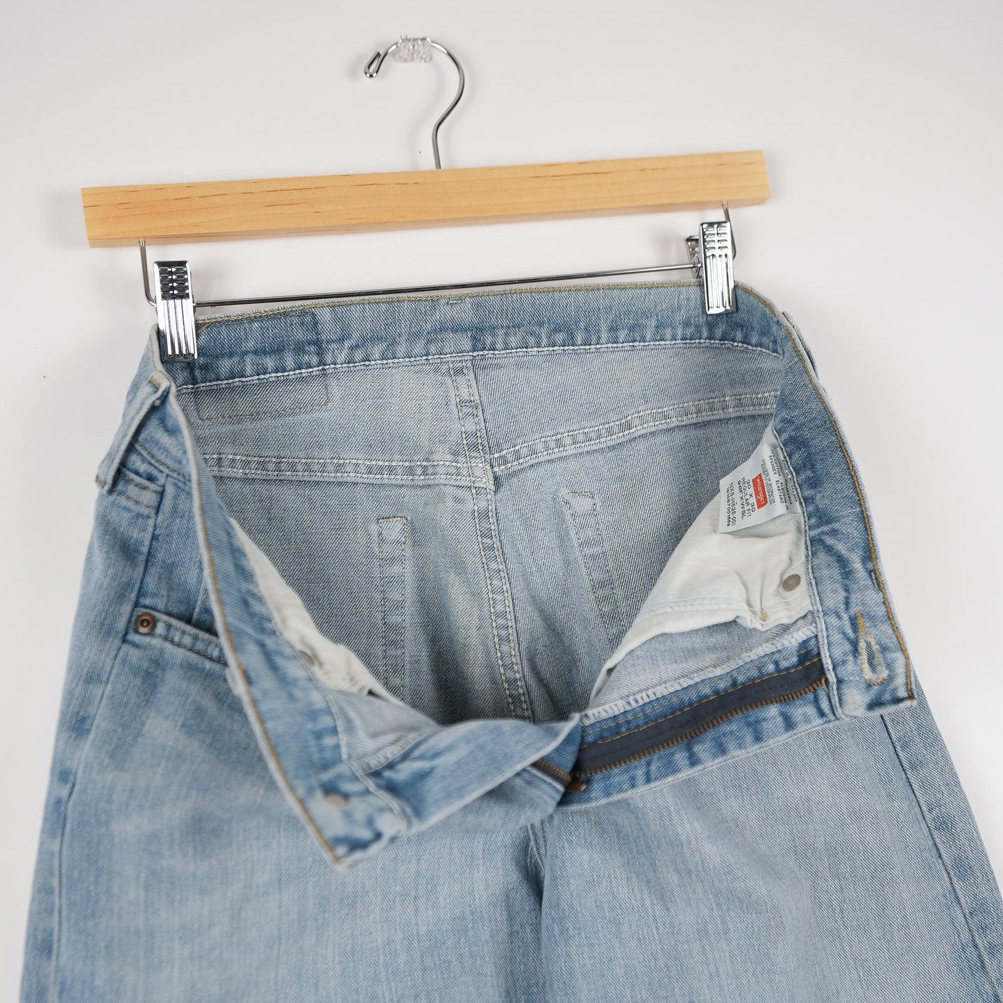 Wrangler Light Wash Denim 30x28 (Skated In, Worn in Videos)