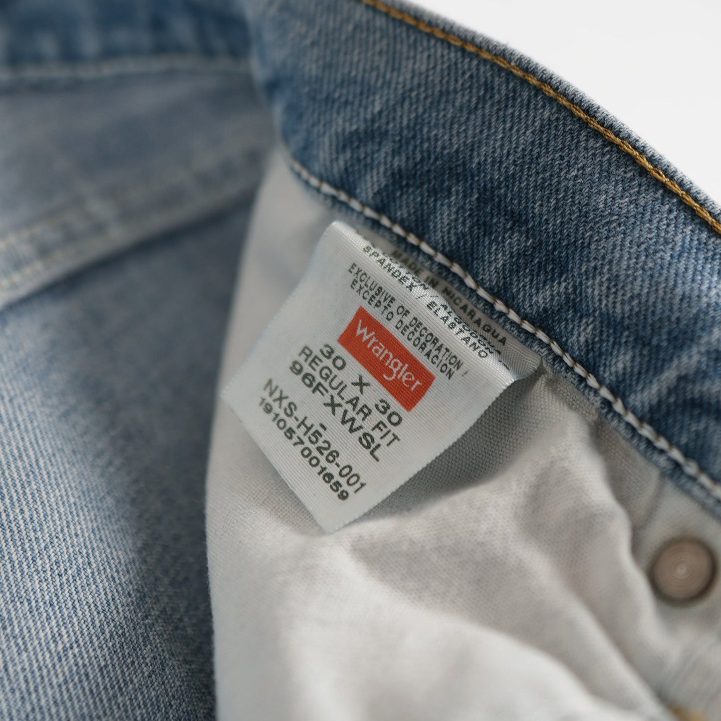 Wrangler Light Wash Denim 30x28 (Skated In, Worn in Videos)