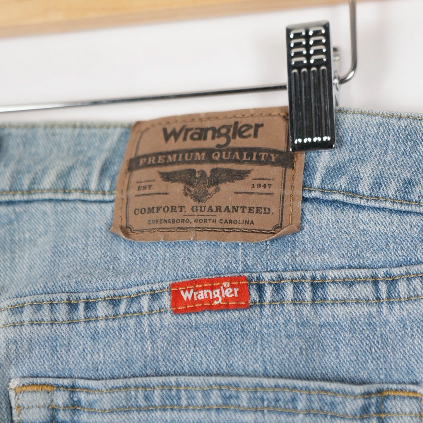Wrangler Light Wash Denim 30x28 (Skated In, Worn in Videos)