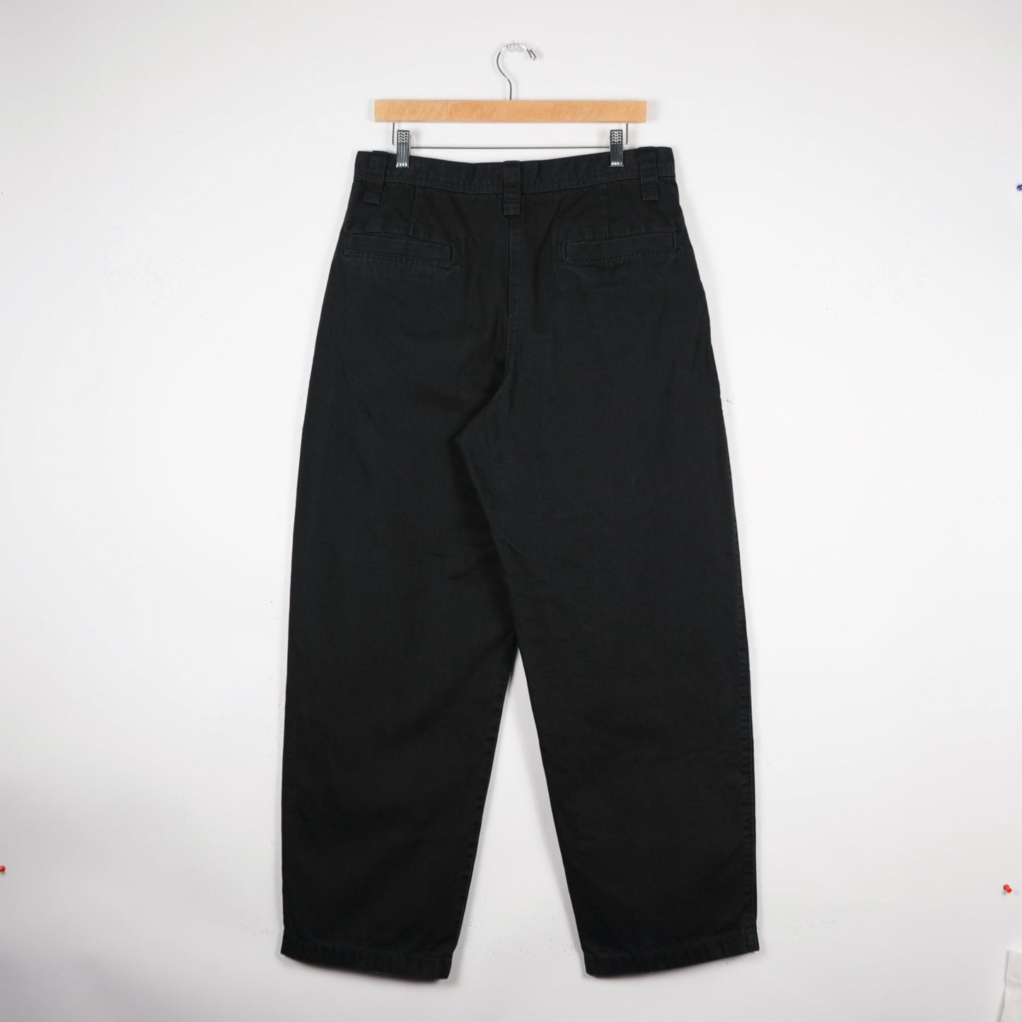 Uniqlo Black Chino Pants 32x30 (Minimal Wear, Skated In)