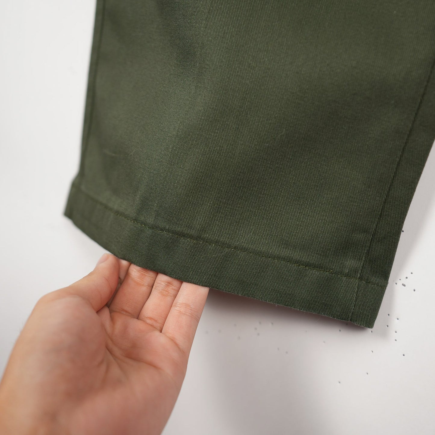 Olive Dickies Double Knee Work Pants 32x30 (Relaxed Fit, Skated In)