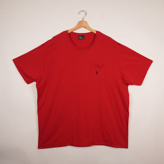 Polo Ralph Lauren Red Pocket Tee (XXL)
