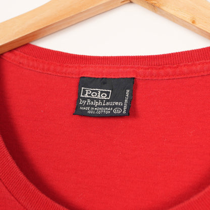 Polo Ralph Lauren Red Pocket Tee (XXL)