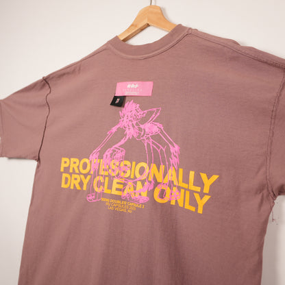 KRJ “Professionally Dry Clean Only” Inside-Out Tee (XL)