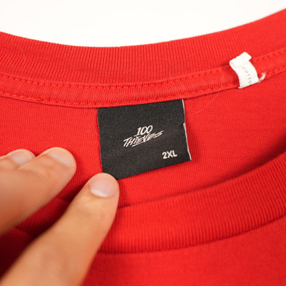 100 Thieves Classic Red Tee (XXL)
