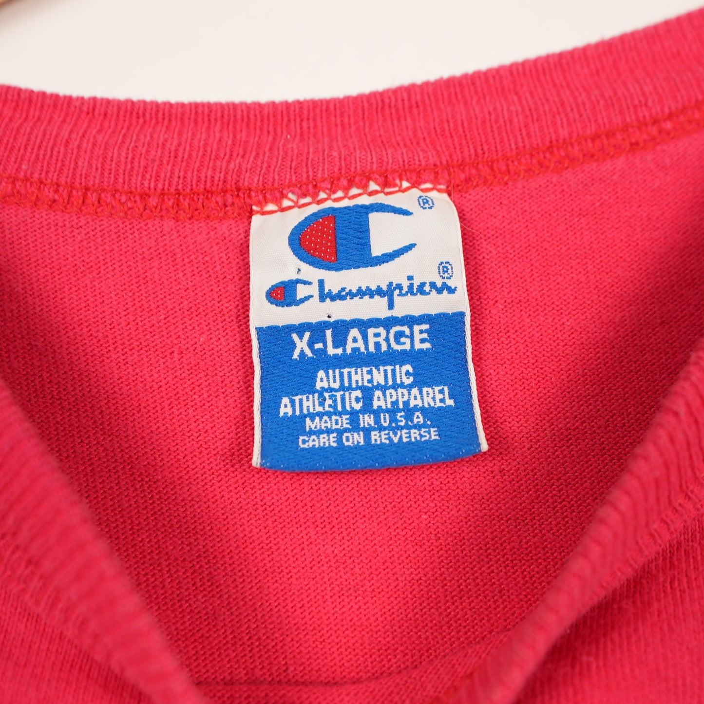 Vintage Red Champion USA Tee (XL)