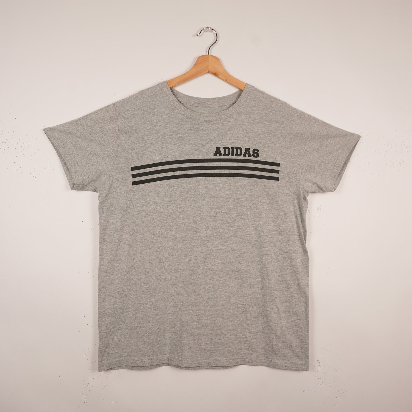 Classic Adidas Grey Tee (M-L)