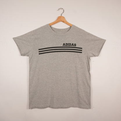 Classic Adidas Grey Tee (M-L)