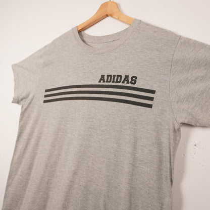 Classic Adidas Grey Tee (M-L)