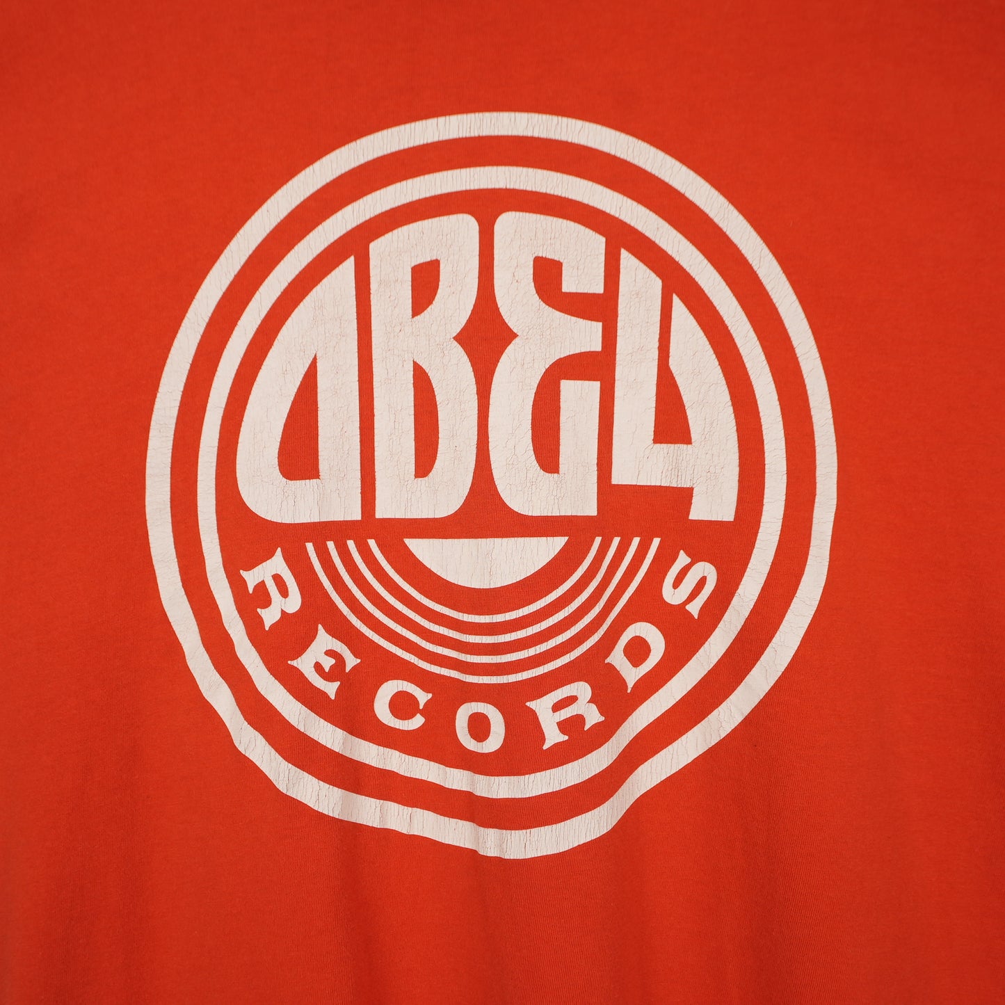 Obey Records Orange Tee (XXL)
