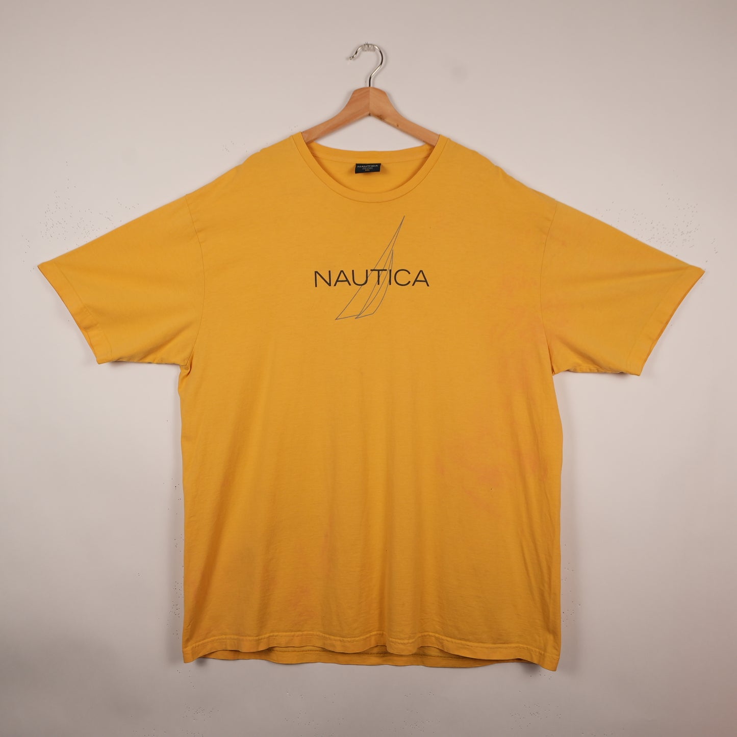 Vintage Yellow Nautica Tee (XXL)