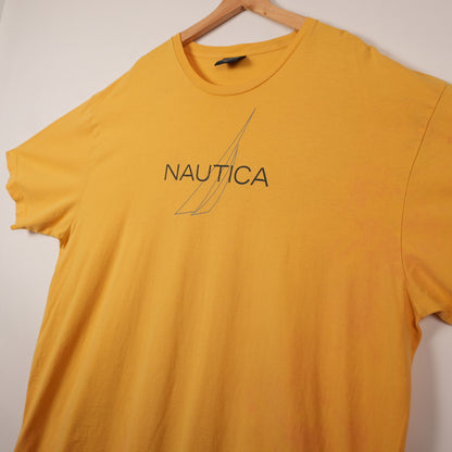 Vintage Yellow Nautica Tee (XXL)