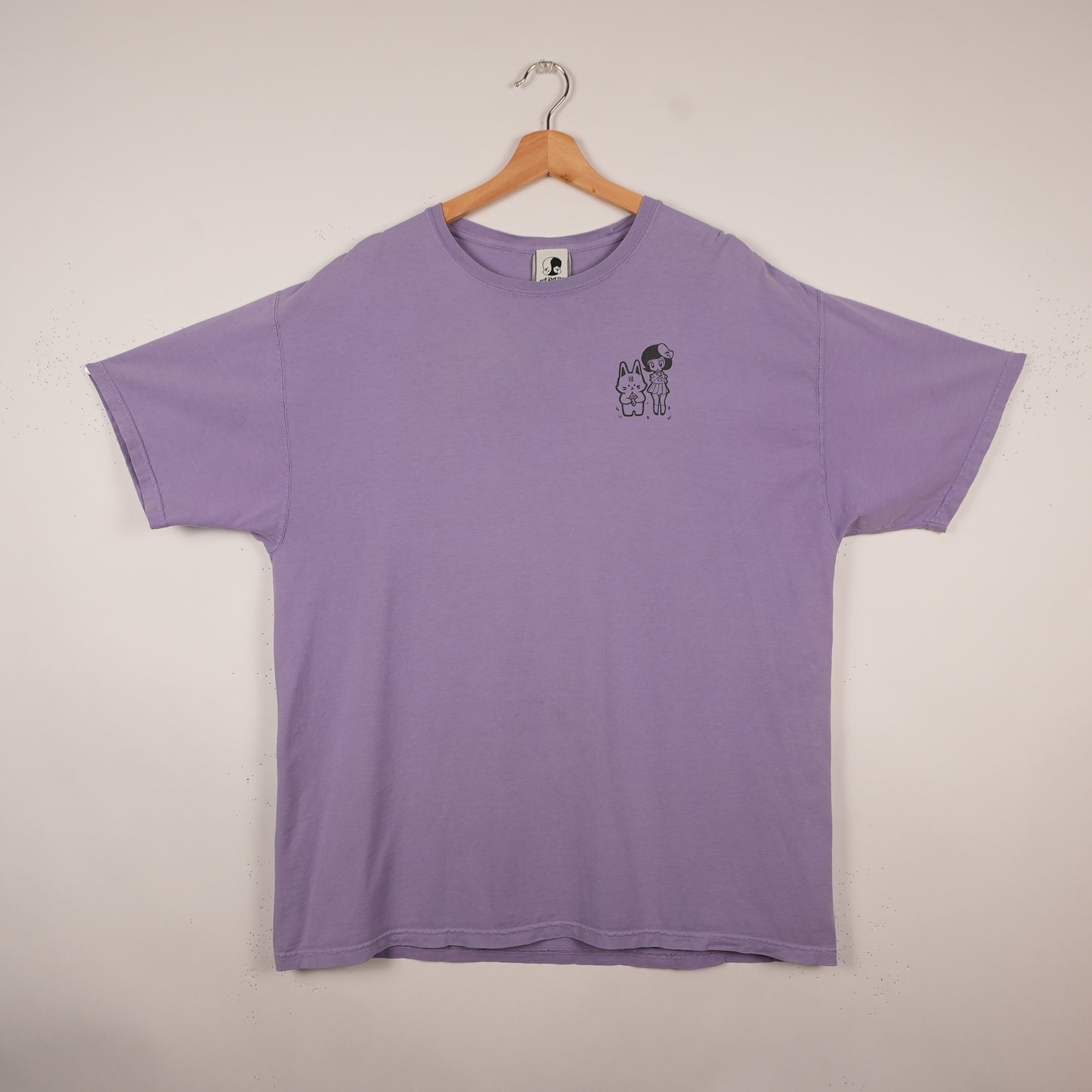 Apari Art “Ice Cream Stand” Purple Tee (XL)