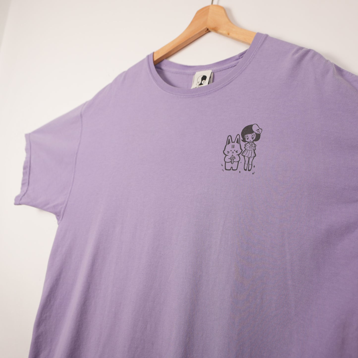 Apari Art “Ice Cream Stand” Purple Tee (XL)
