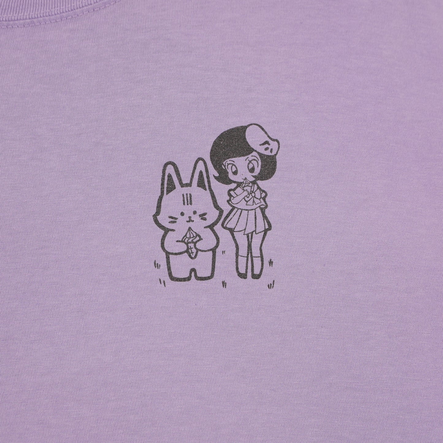 Apari Art “Ice Cream Stand” Purple Tee (XL)