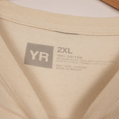 Young & Reckless Los Angeles Cream Tee (XXL)