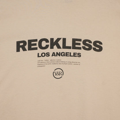 Young & Reckless Los Angeles Cream Tee (XXL)