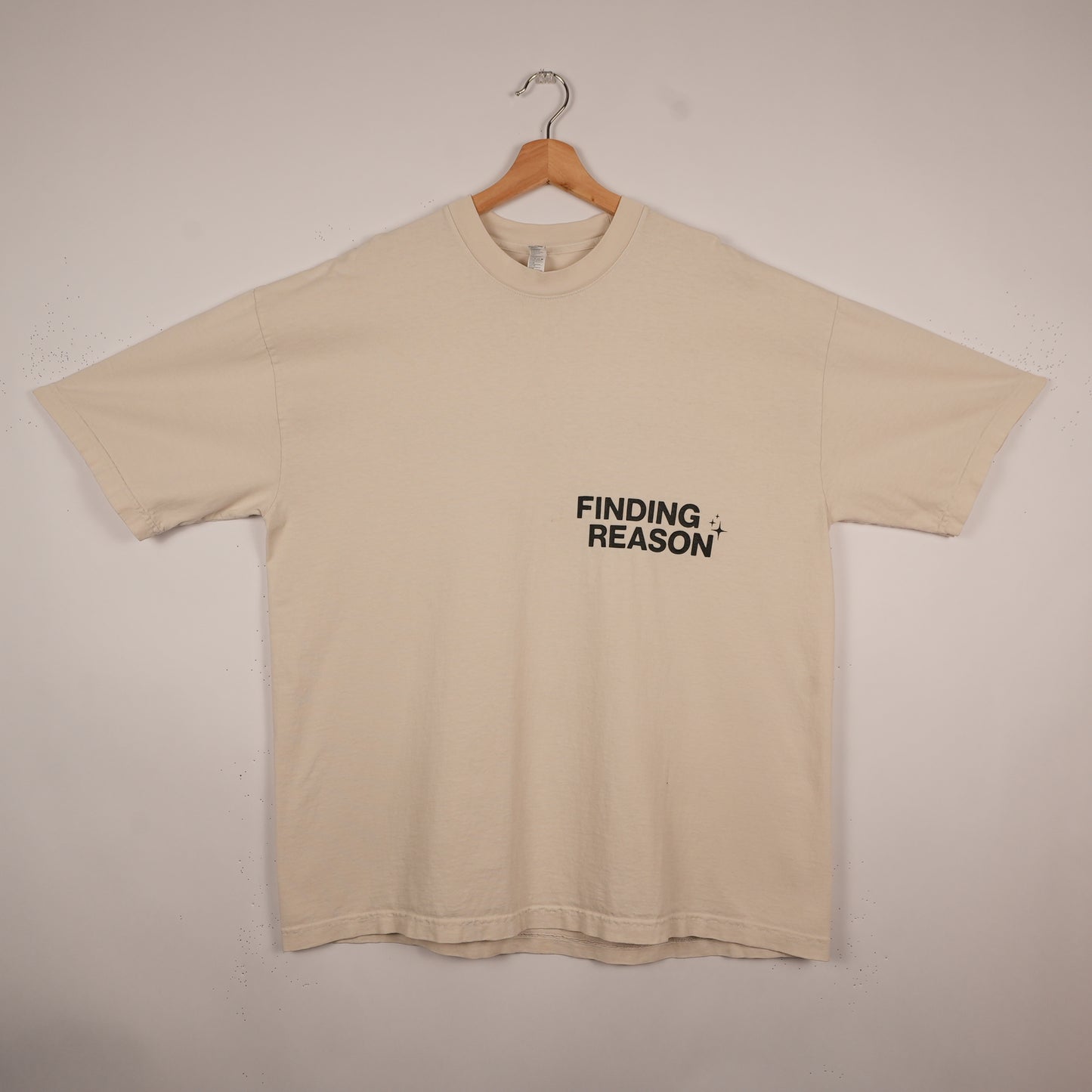 Finding Reason “Existence” Cream Tee (XL)