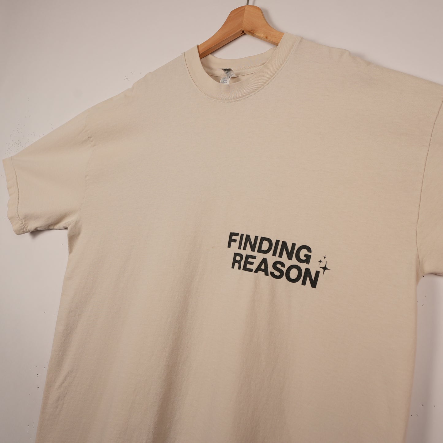 Finding Reason “Existence” Cream Tee (XL)
