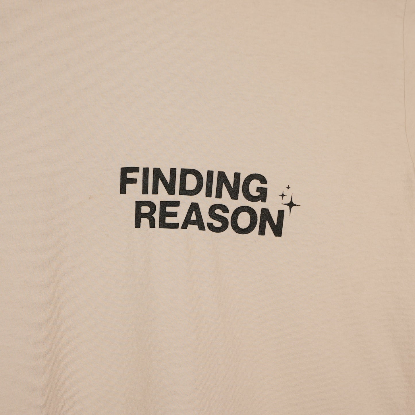 Finding Reason “Existence” Cream Tee (XL)