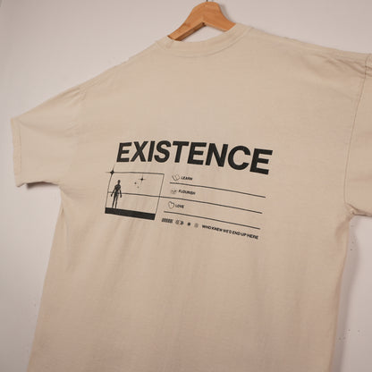 Finding Reason “Existence” Cream Tee (XL)