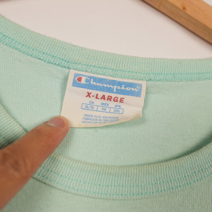 Champion Aqua/Mint Tee (XL)